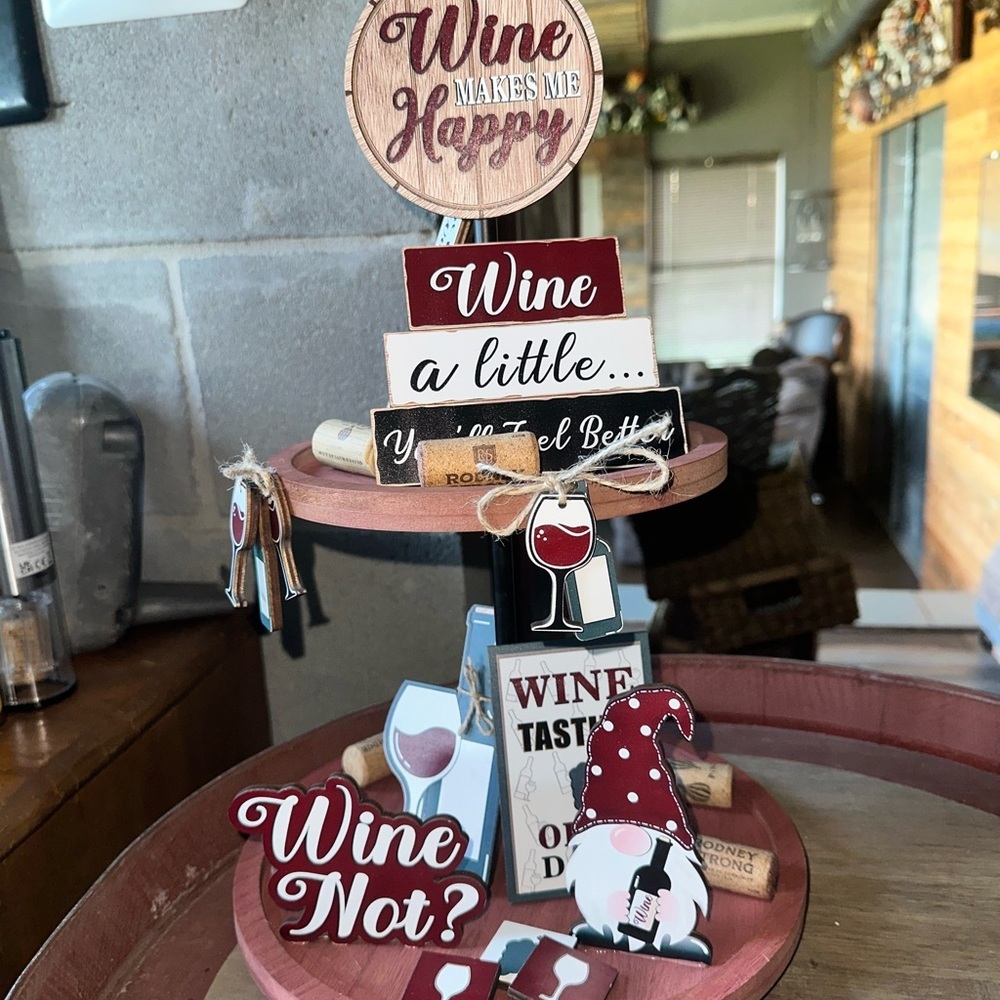 Wine-Themed Decorative Signs